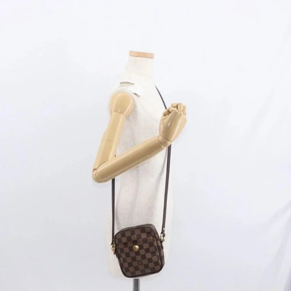 LOUIS VUITTON Damier Ebene lift Shoulder Bag N60009 LV Auth 155010